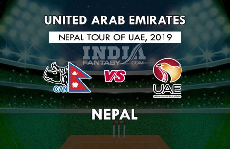 uae vs nepal odi|NEP vs UAE Dream11 Prediction: Fantasy Cricket Tips, Today's Playing .